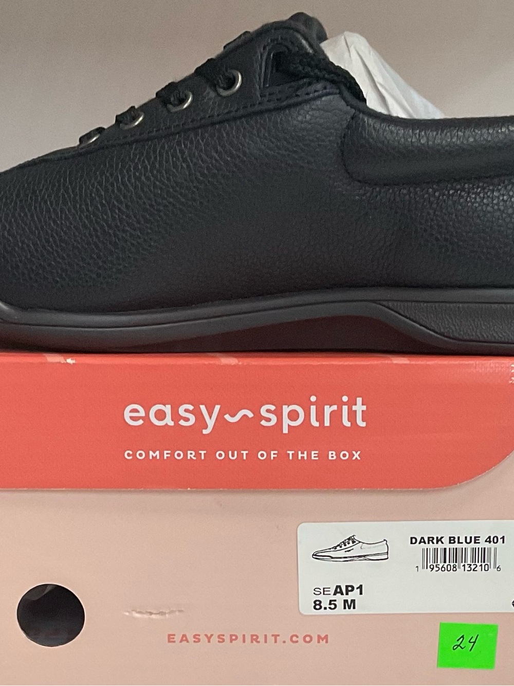 Easy Spirit Men’s Black Slip-On Casual Loafers